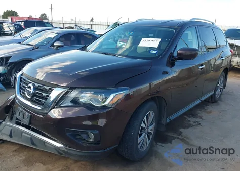 2020 Nissan Pathfinder Sl 2Wd z USA, uszkodzony, nr VIN 5N1DR2CN0LC617682
